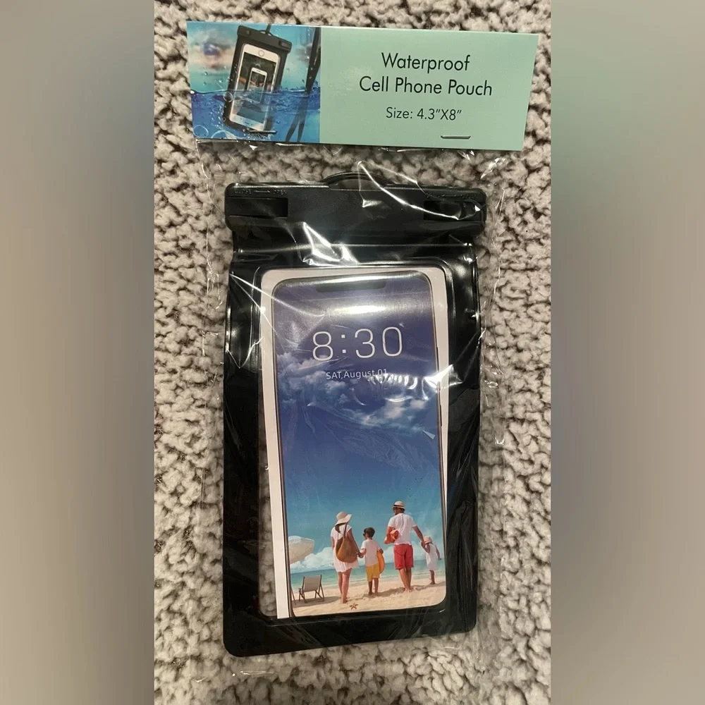 NWT WATERPROOF CELL PHONE POUCH SIZE 4.3 X 8